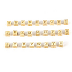 PERSONALIZED INITIAL CUBE BRACELET