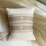 Never Alone - Embroidered Cross Tassel Adjustable Friendship Bracelet