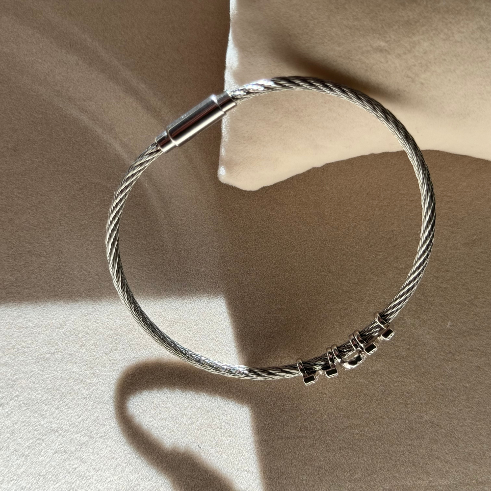 MOM PAVE BANGLE