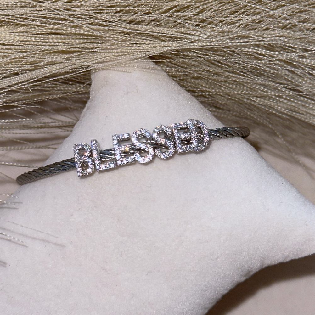 BLESSED PAVE BANGLE