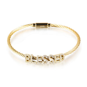 BLESSED PAVE BANGLE